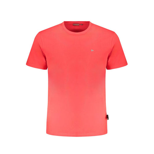 Napapijri T-Shirt aus roter Baumwolle
