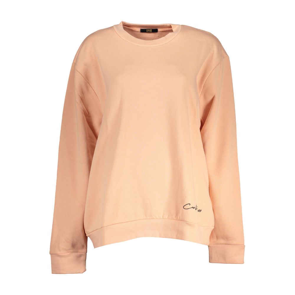 Cavalli Class Rosa Baumwolle Frauen Pullover