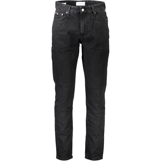 Calvin Klein Schwarz Baumwolle Männer Jeans