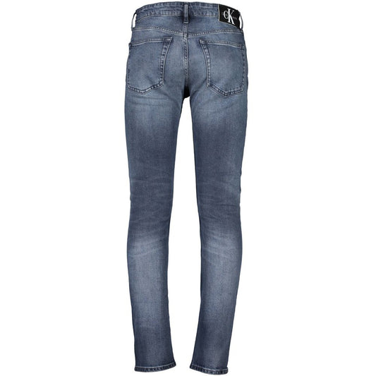 Calvin Klein Blaue Baumwolle Männer Jeans