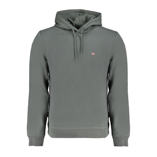 Napapijri Grüner Baumwollpullover für Männer