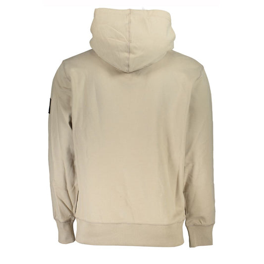Calvin Klein Baumwoll-Sweatshirt in Beige