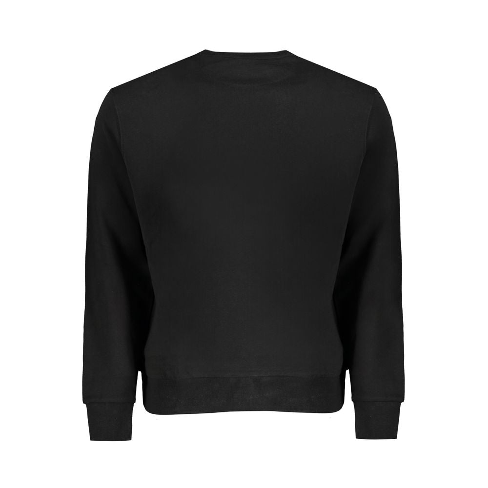 North Sails Baumwoll-Sweatshirt in Schwarz