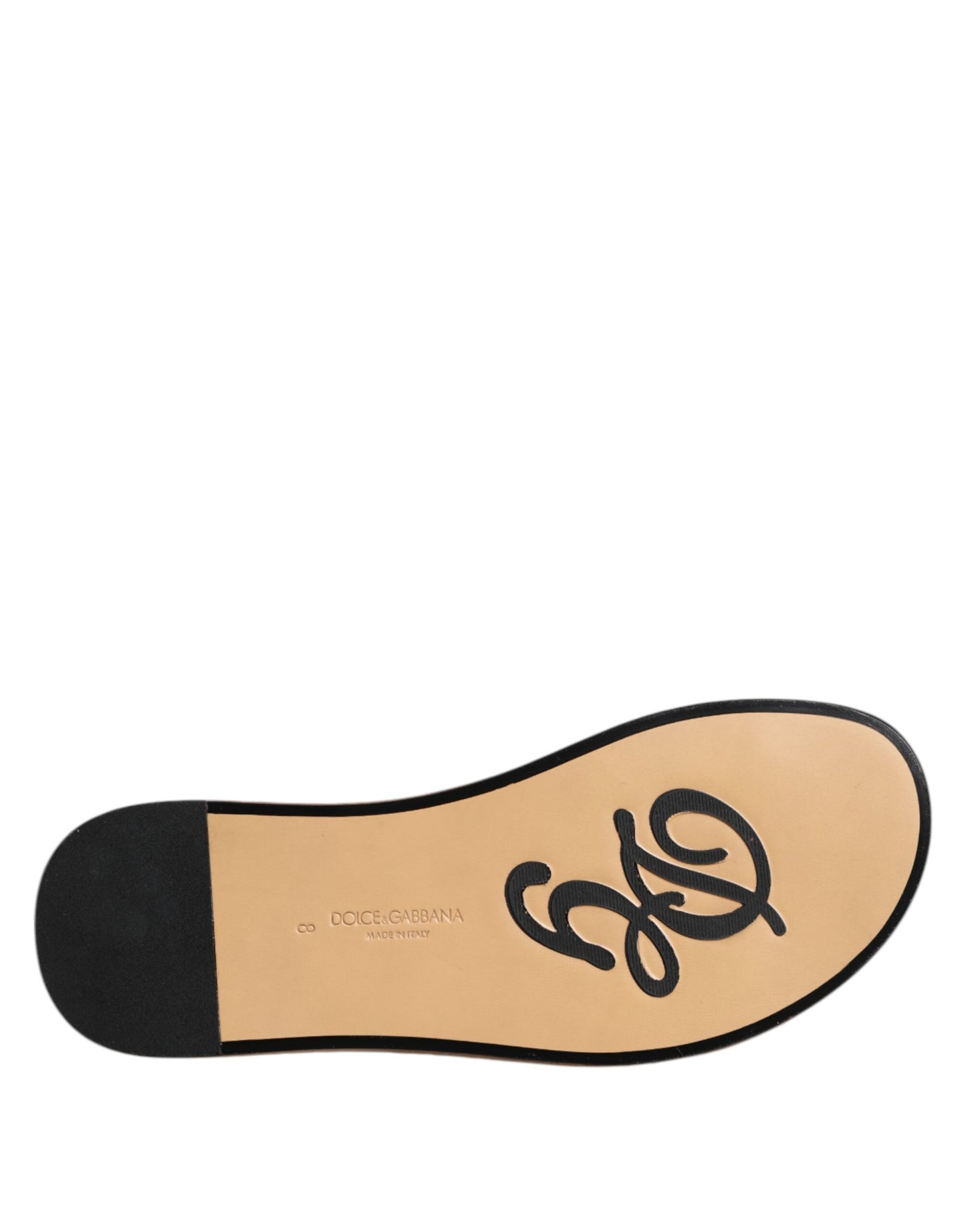 Dolce & Gabbana Schwarz Monochrome geflochtene Raffia Slides Schuhe