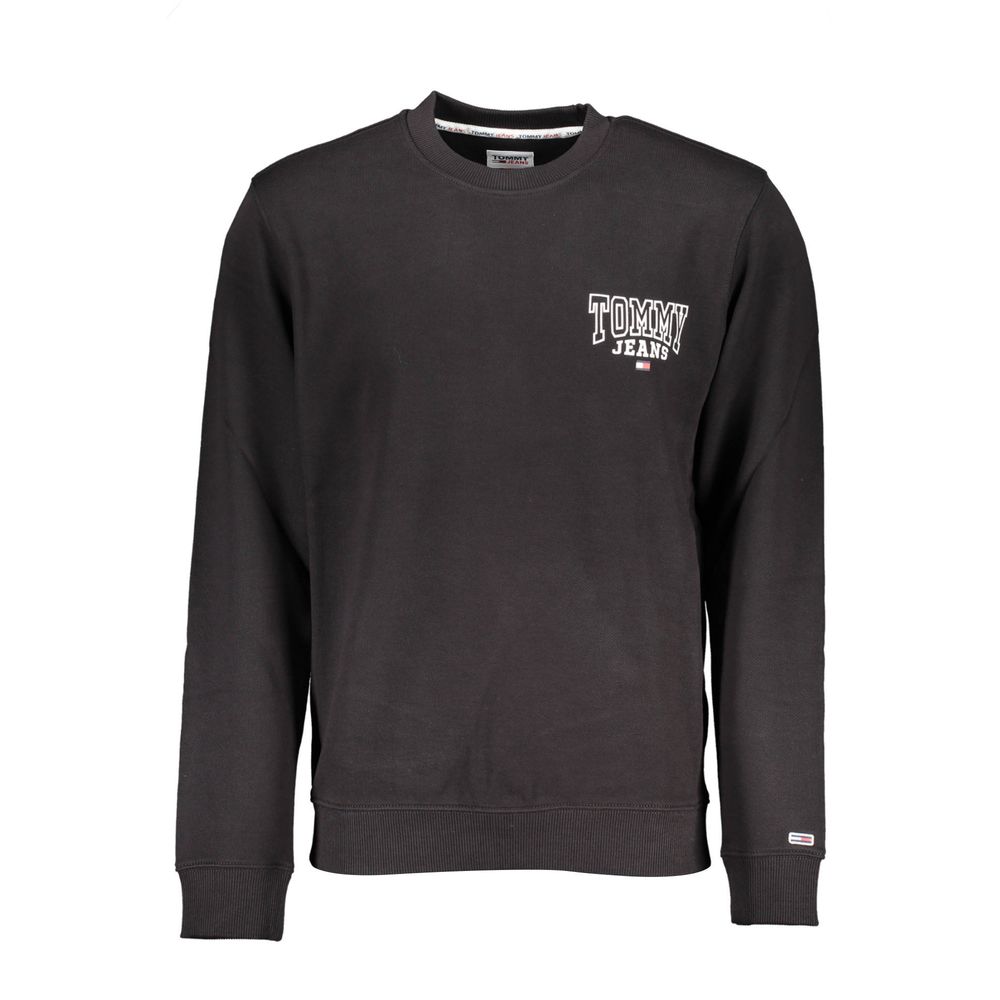 Tommy Hilfiger Baumwoll-Sweatshirt in Schwarz