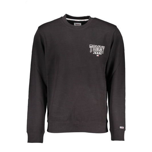 Tommy Hilfiger Baumwoll-Sweatshirt in Schwarz