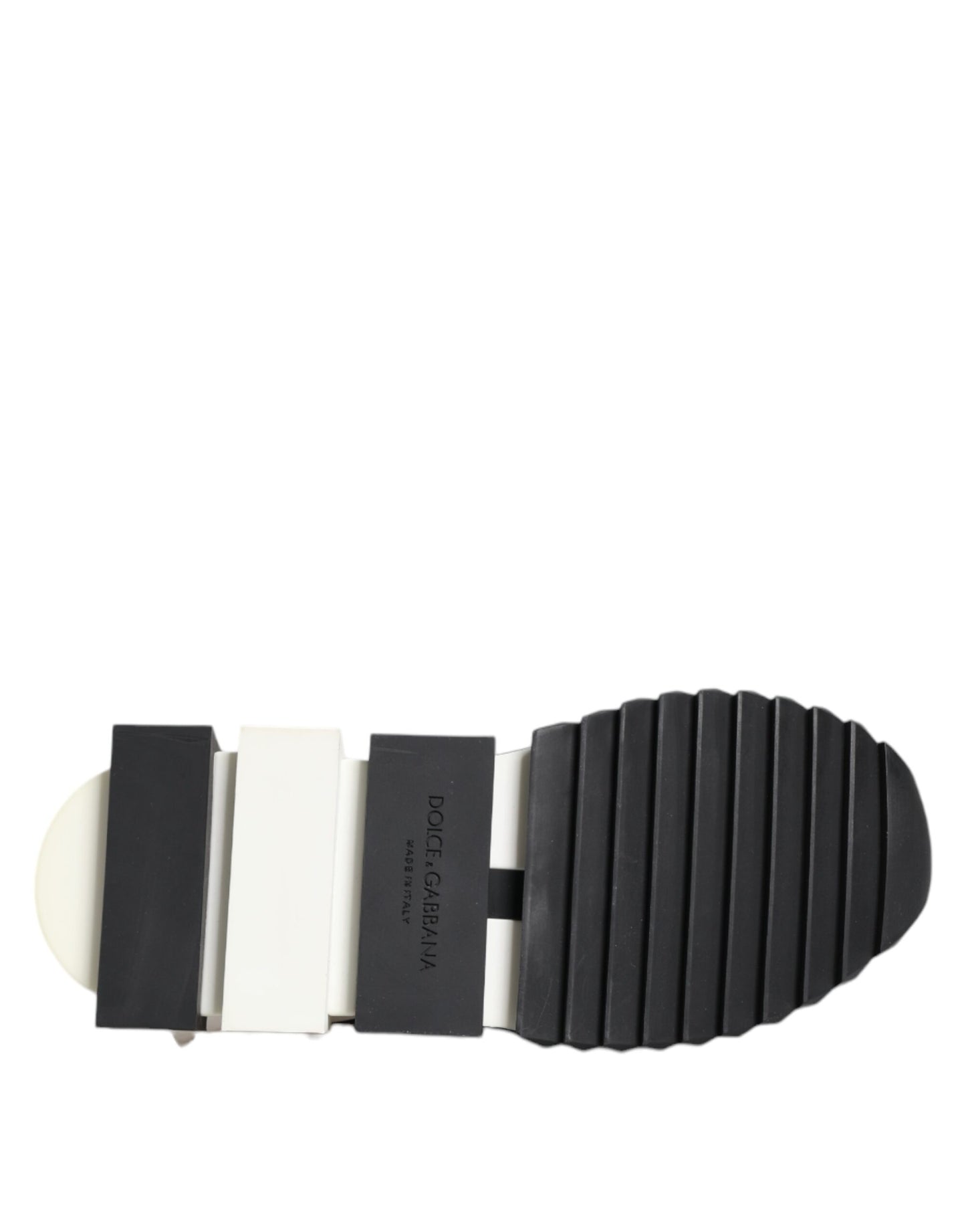 Dolce & Gabbana Schwarz Weiß Sorrento Low Top Sneakers Schuhe