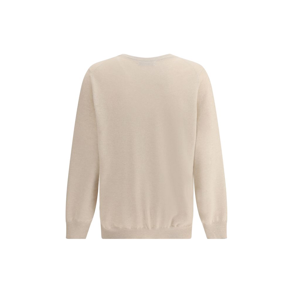 Brunello Cucinelli Beiger Kaschmir-Pullover