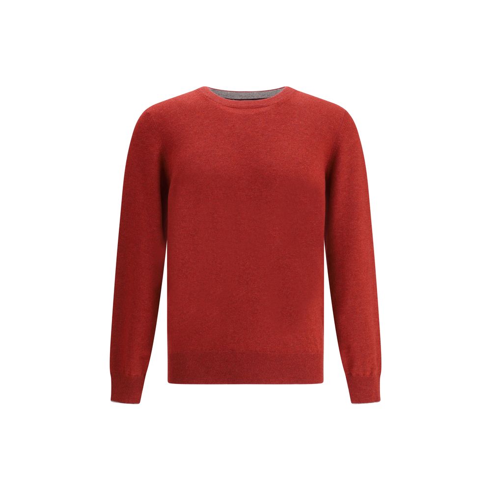 Brunello Cucinelli Kaschmirpullover in Rot