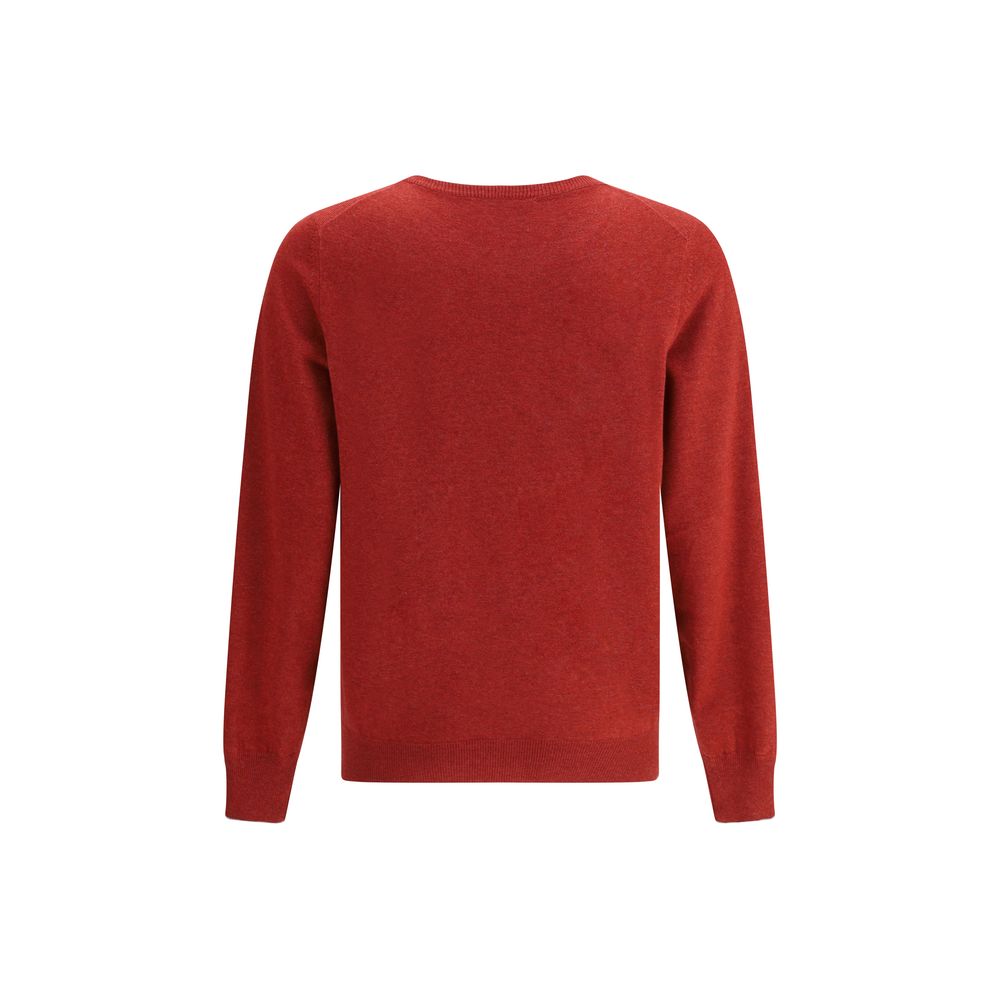 Brunello Cucinelli Kaschmirpullover in Rot