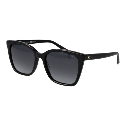 Tommy Hilfiger Schwarze Sonnenbrille aus Acetat
