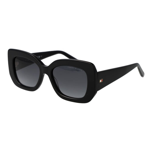 Tommy Hilfiger Schwarze Sonnenbrille aus Acetat