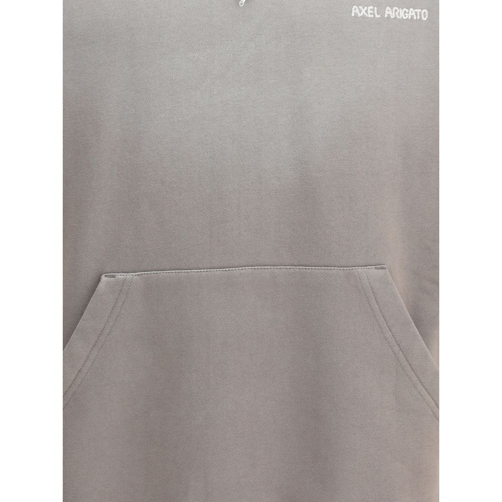 Axel Arigato Braunes Baumwoll-Sweatshirt