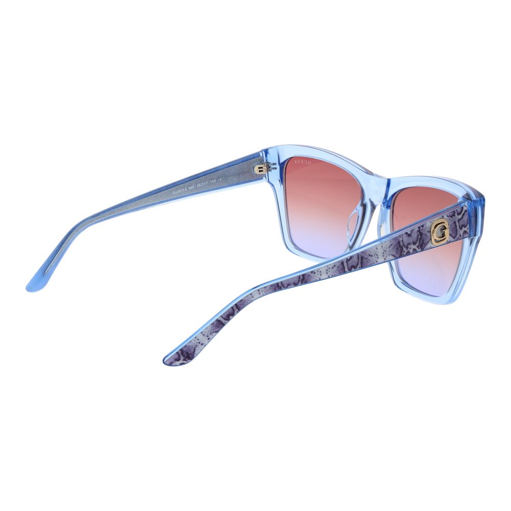 Guess Blaue Sonnenbrille aus Acetat