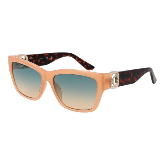 Guess Beigefarbene Sonnenbrille aus Edelstahl