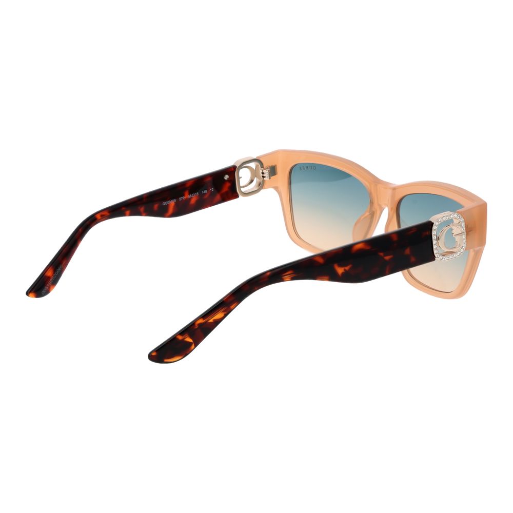 Guess Beigefarbene Sonnenbrille aus Edelstahl