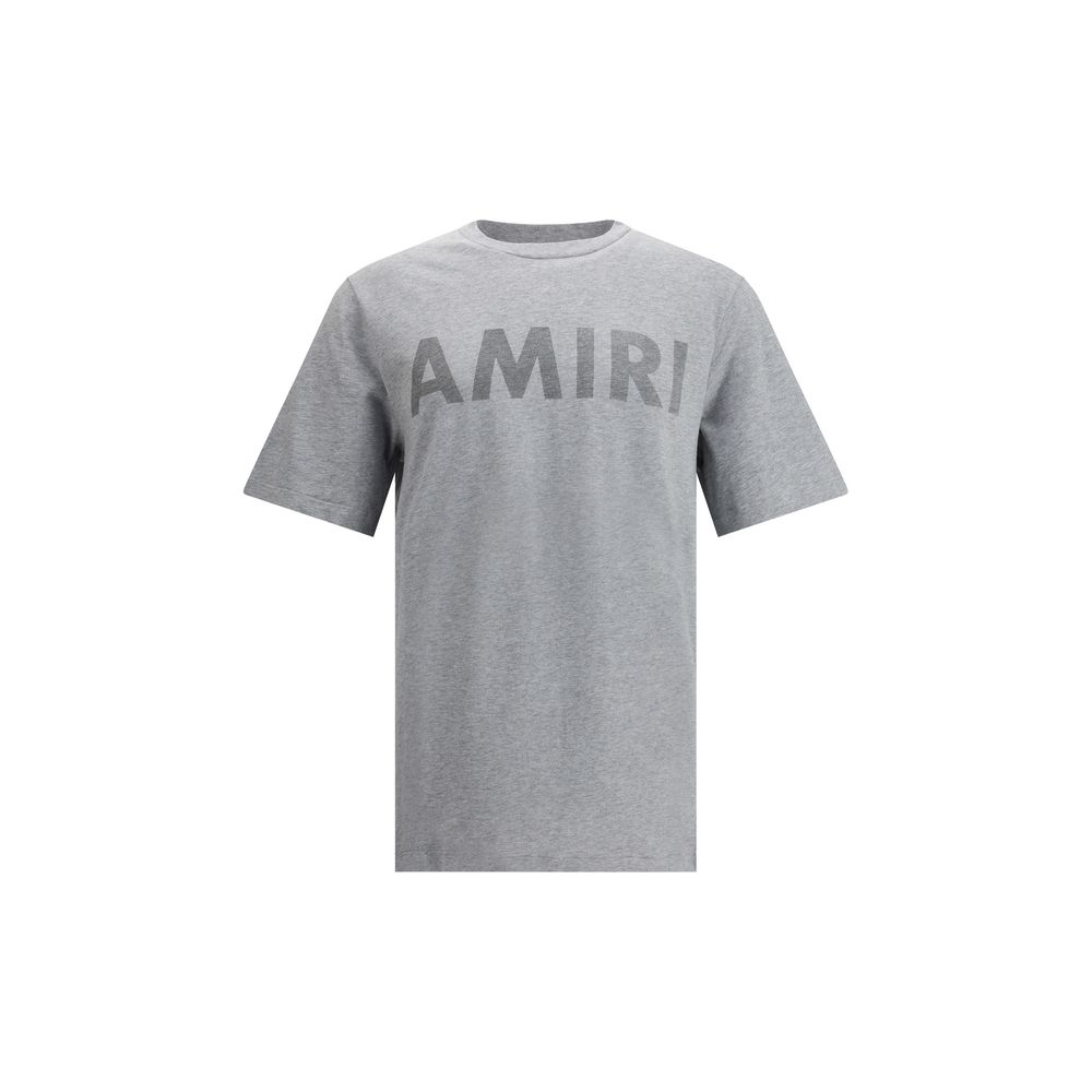 Amiri Graues Baumwoll-T-Shirt