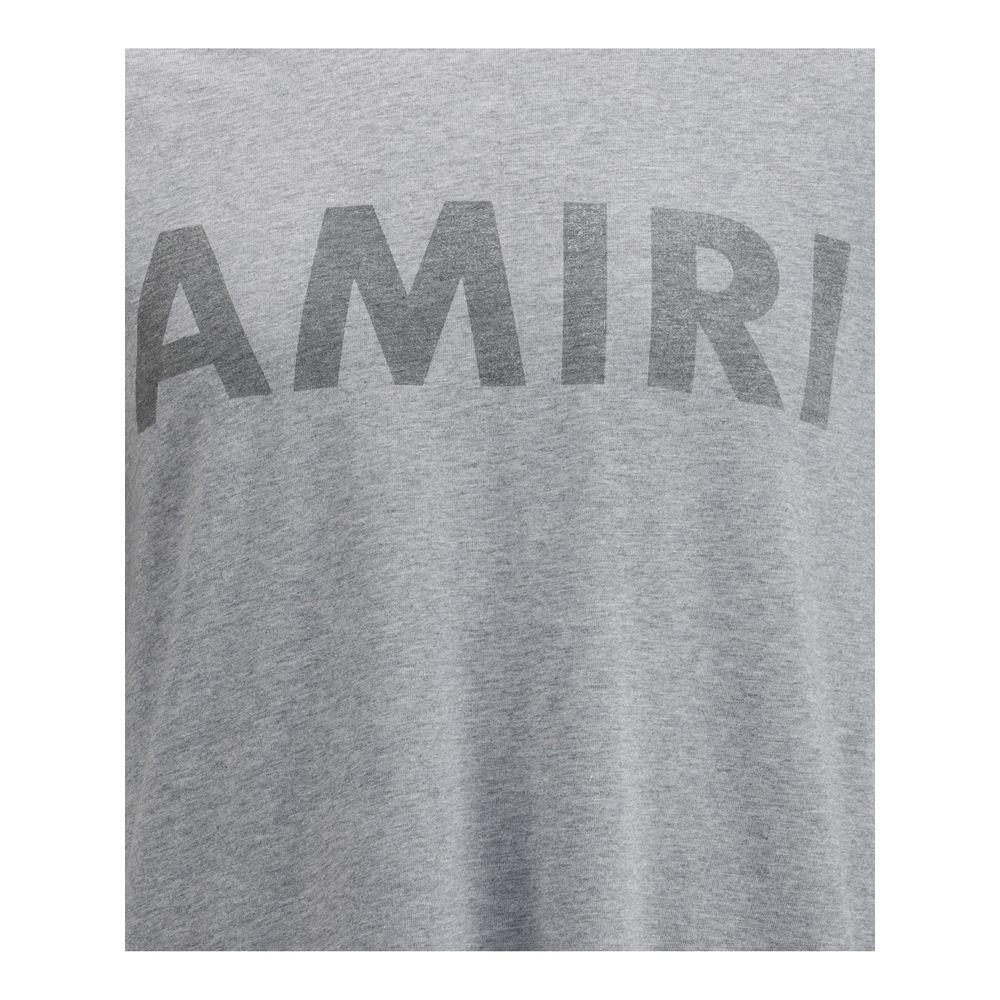 Amiri Graues Baumwoll-T-Shirt