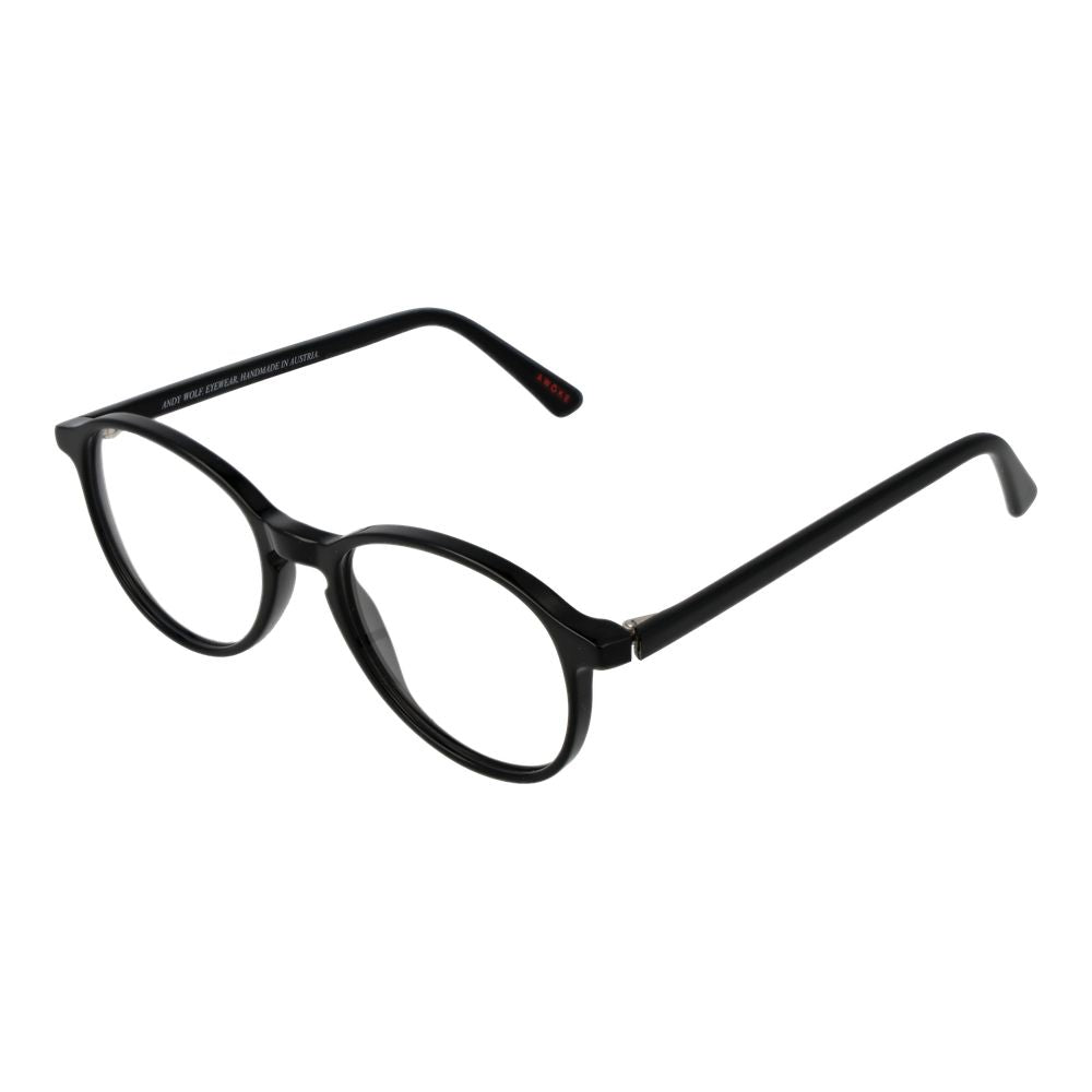 Andy Wolf Schwarze Acetat-Brille (Rahmen)