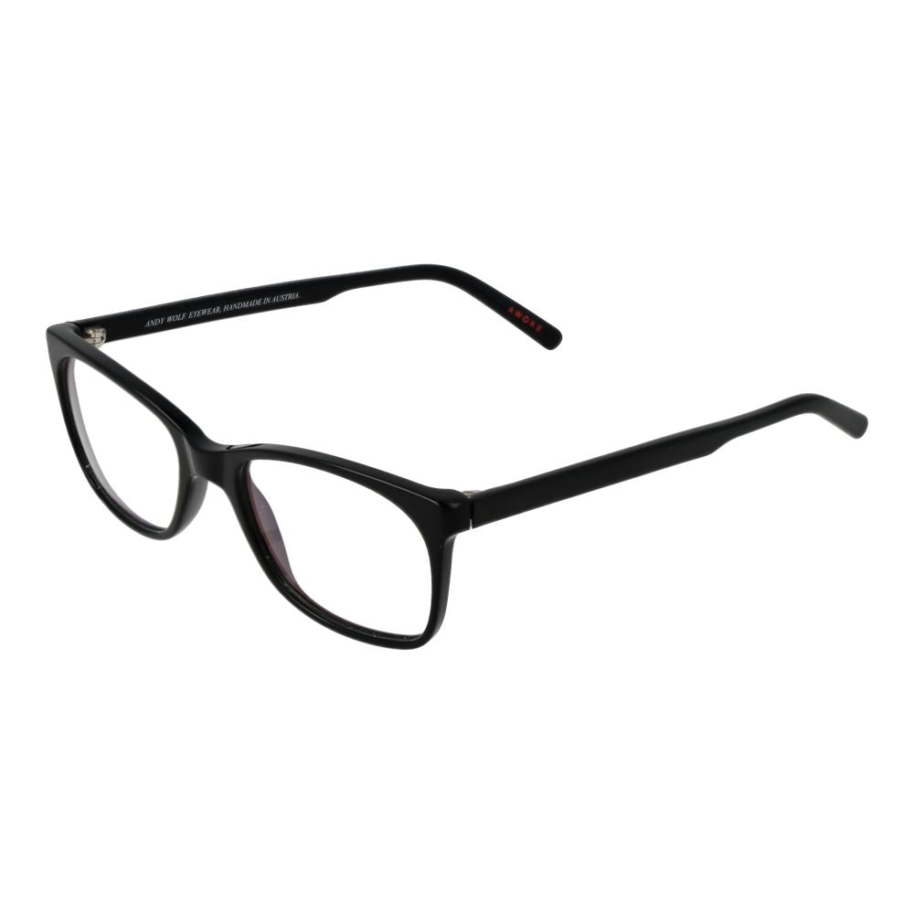 Andy Wolf Schwarze Acetat-Brille (Gestell)