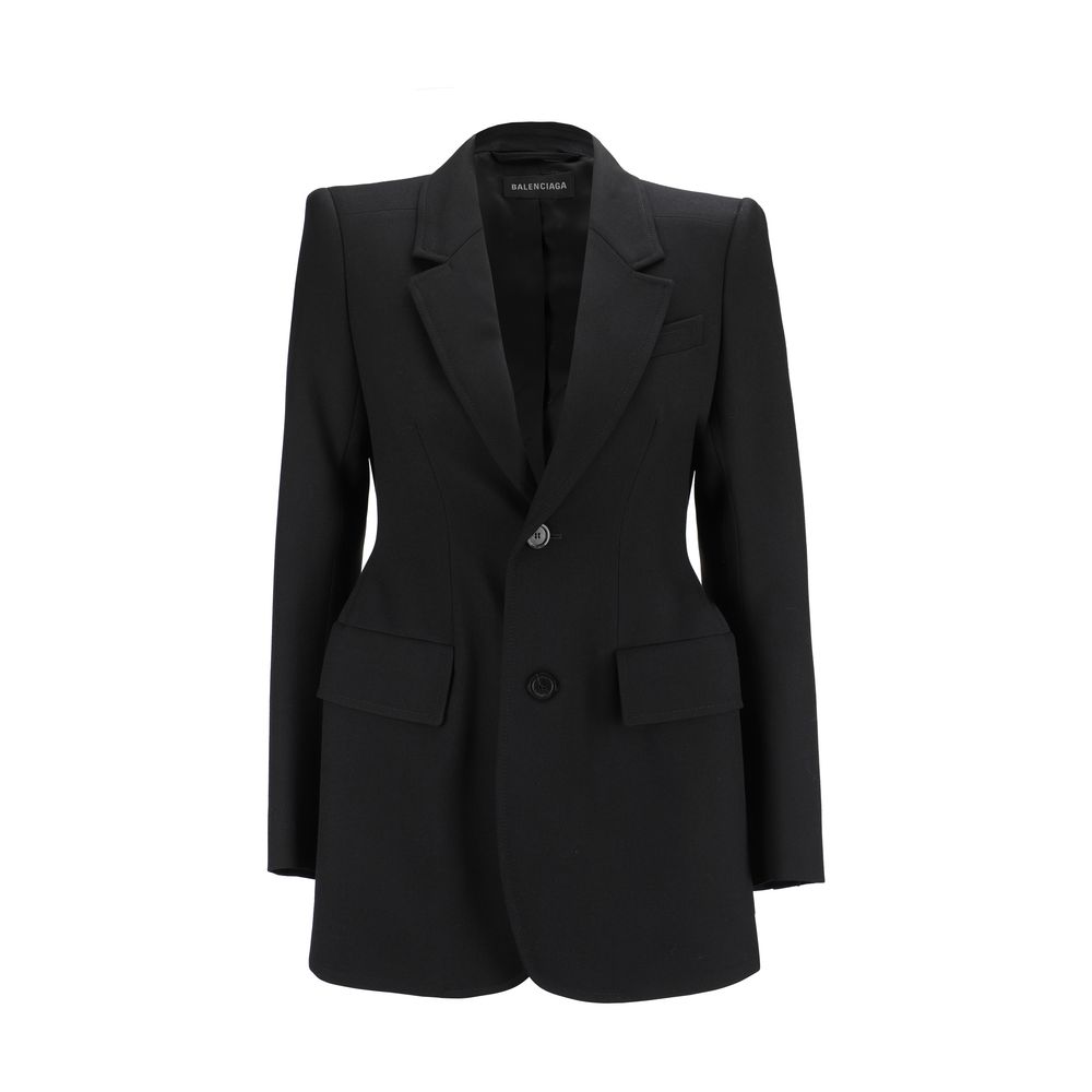 Balenciaga Schwarzer Woll-Blazer