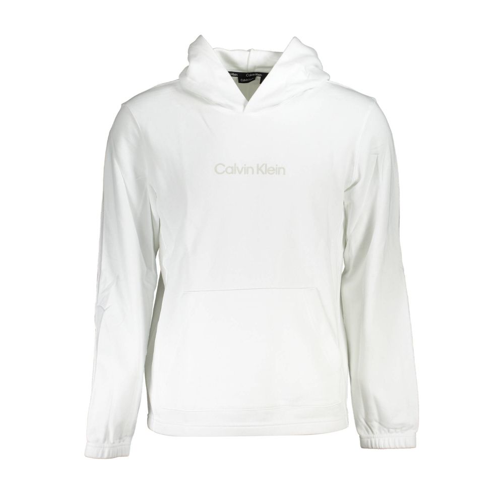 Calvin Klein Baumwoll-Sweatshirt in Weiß