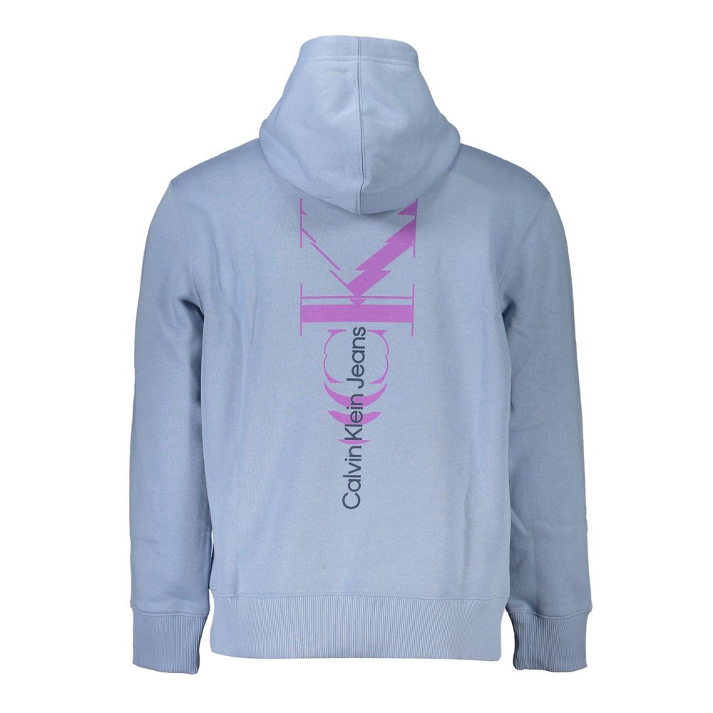 Calvin Klein Baumwoll-Sweatshirt in Blau