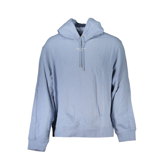 Calvin Klein Baumwoll-Sweatshirt in Blau