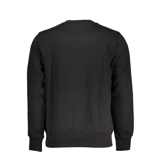 Calvin Klein Baumwoll-Sweatshirt in Schwarz