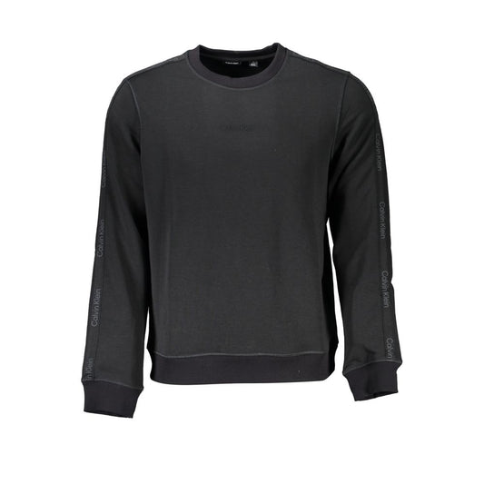 Calvin Klein Schwarzer Polyester-Sweatshirt