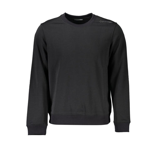 Calvin Klein Schwarzer Polyester-Sweatshirt