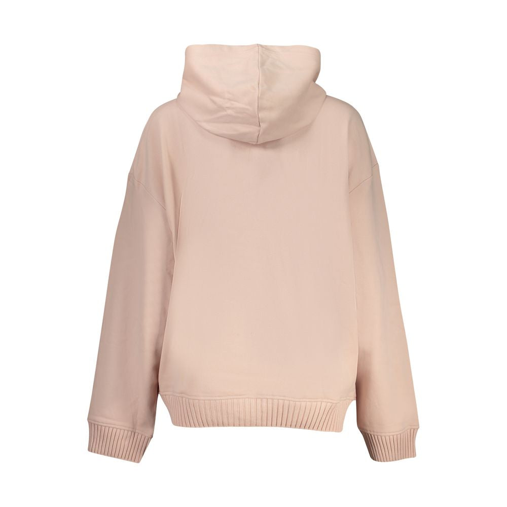 Calvin Klein Baumwoll-Sweatshirt in Rosa