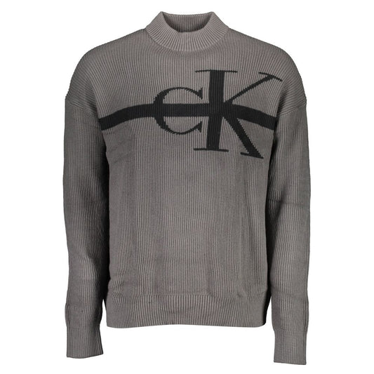 Calvin Klein Grauer Baumwollpullover