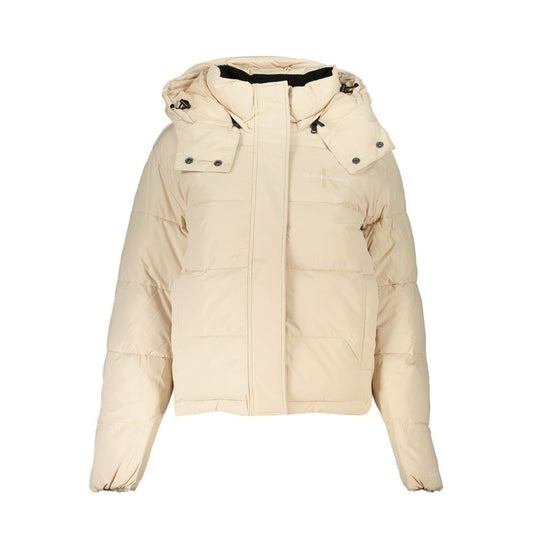 Calvin Klein Beige Polyester Jacken &amp