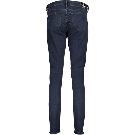 Calvin Klein Blaue Baumwoll-Jeans