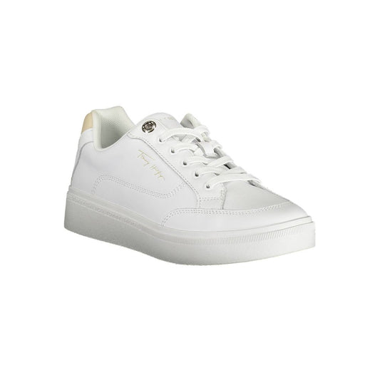 Tommy Hilfiger Sneaker aus weißem Polyester