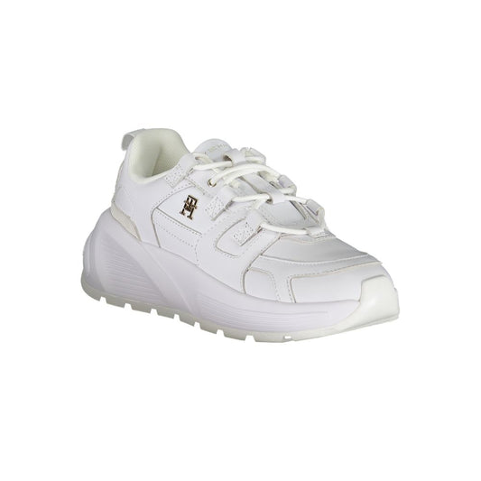 Tommy Hilfiger Sneaker aus weißem Polyester