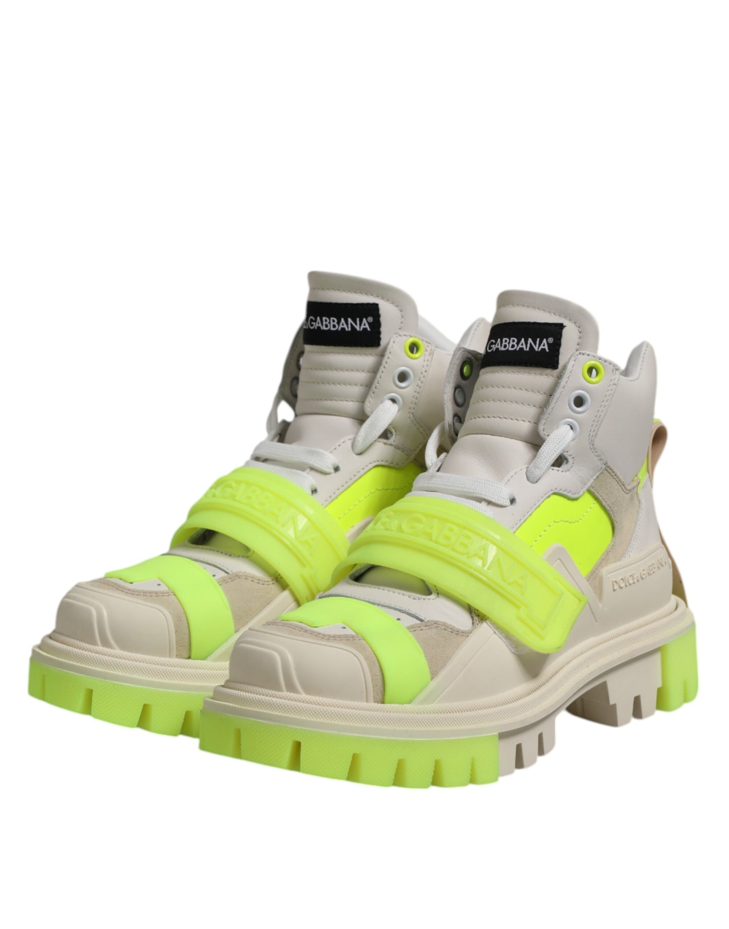 Dolce & Gabbana Multicolor Trekking Stiefel Turnschuhe Schuhe