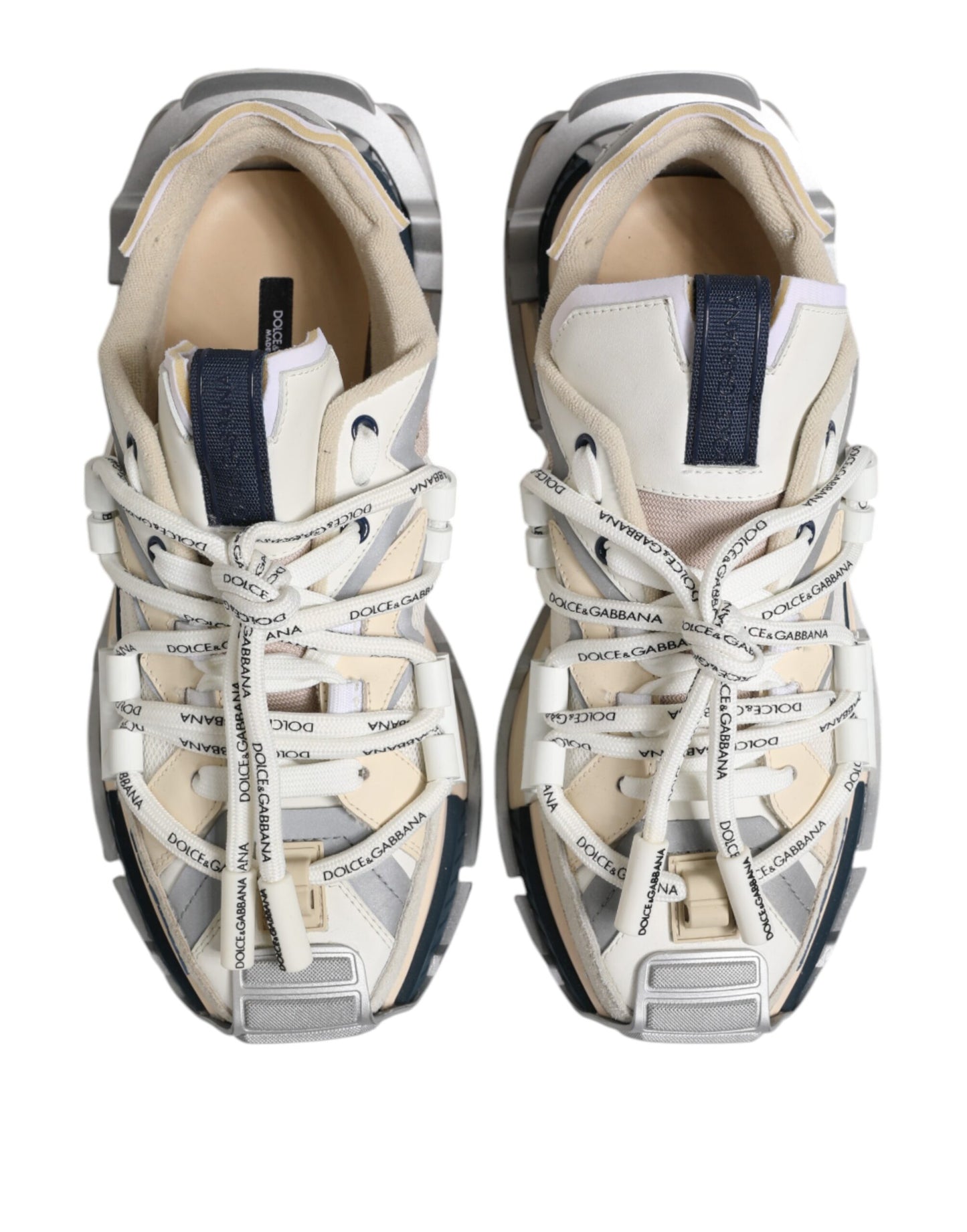 Dolce & Gabbana Multicolor Space Low Top Männer Turnschuhe Schuhe