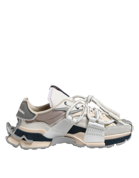 Dolce & Gabbana Multicolor Space Low Top Männer Turnschuhe Schuhe