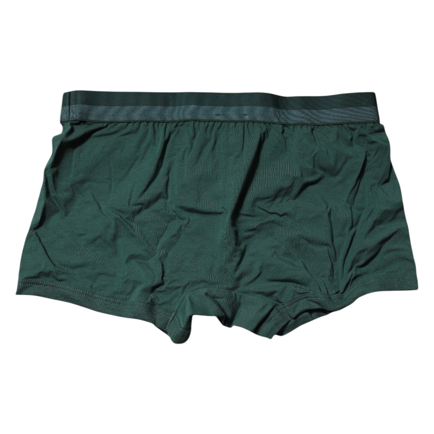 Dolce & Gabbana Grüne Baumwolle Regular Herren Boxershorts Unterwäsche