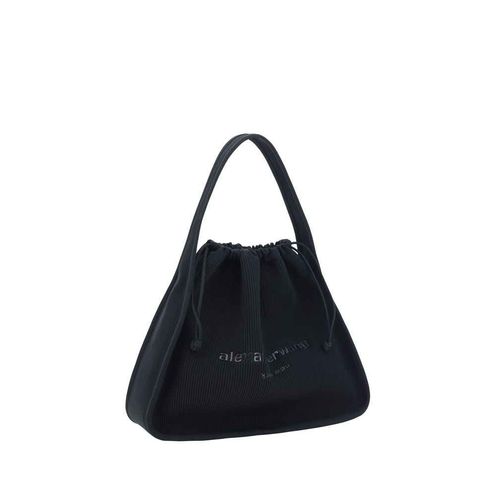 Alexander Wang Schwarze Polyester-Handtasche