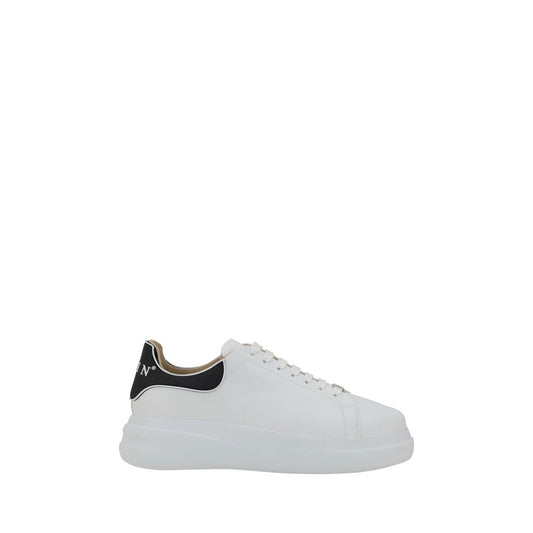 Philipp Plein Weiße Gummisohle Sneakers mit niedrigem Schaft