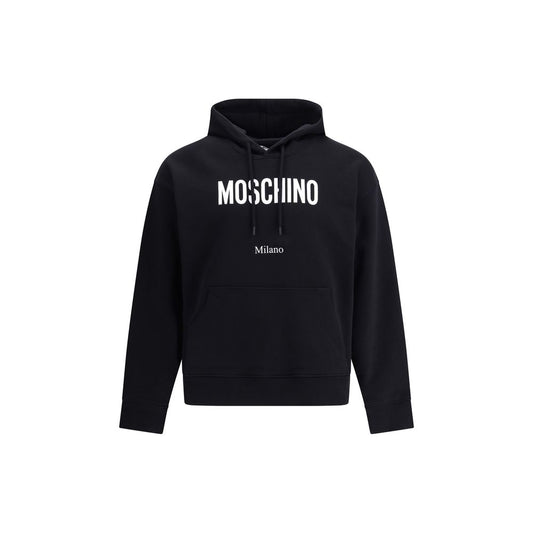 Moschino Schwarzer Baumwoll-Sweatshirt