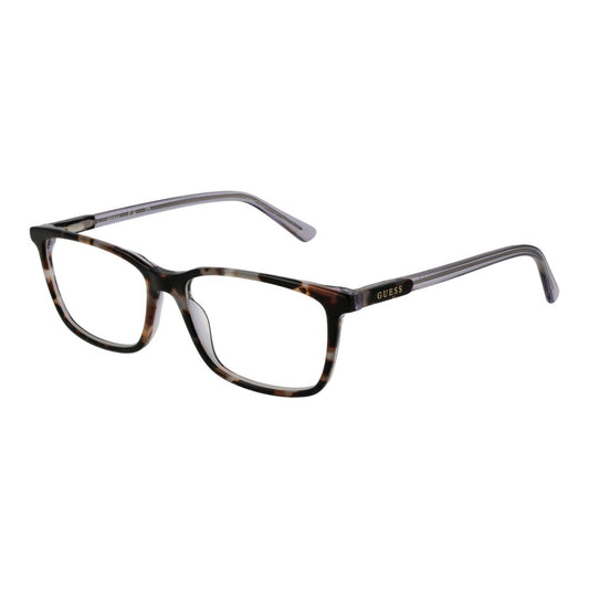 Guess Brillengestell aus braunem Acetat
