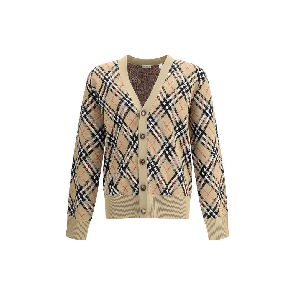Burberry Beiger Wollcardigan