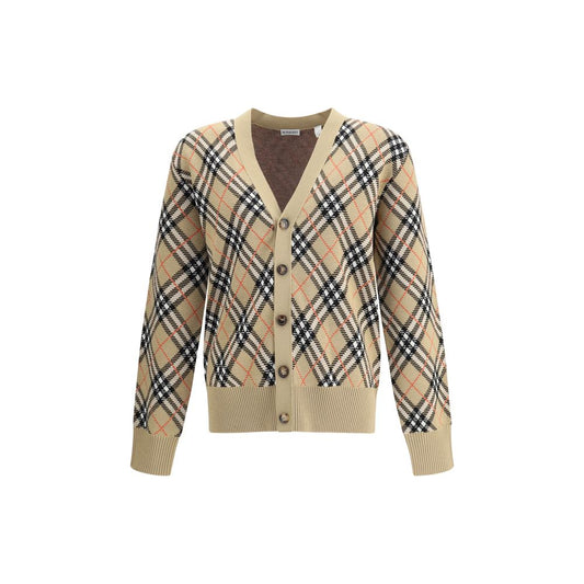 Burberry Beiger Wollcardigan