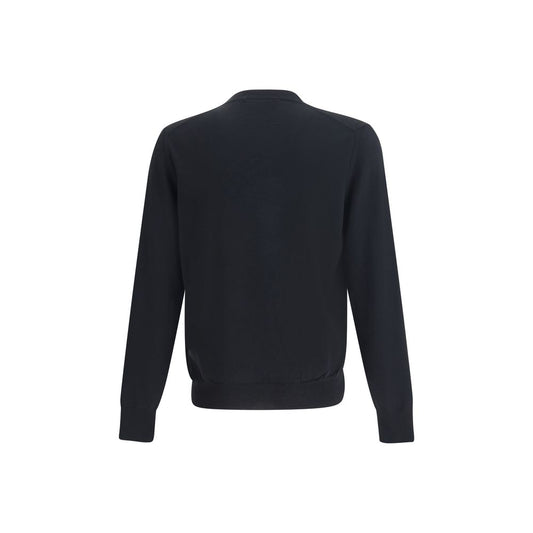 Alexander McQueen Schwarzer Woll-Sweatshirt