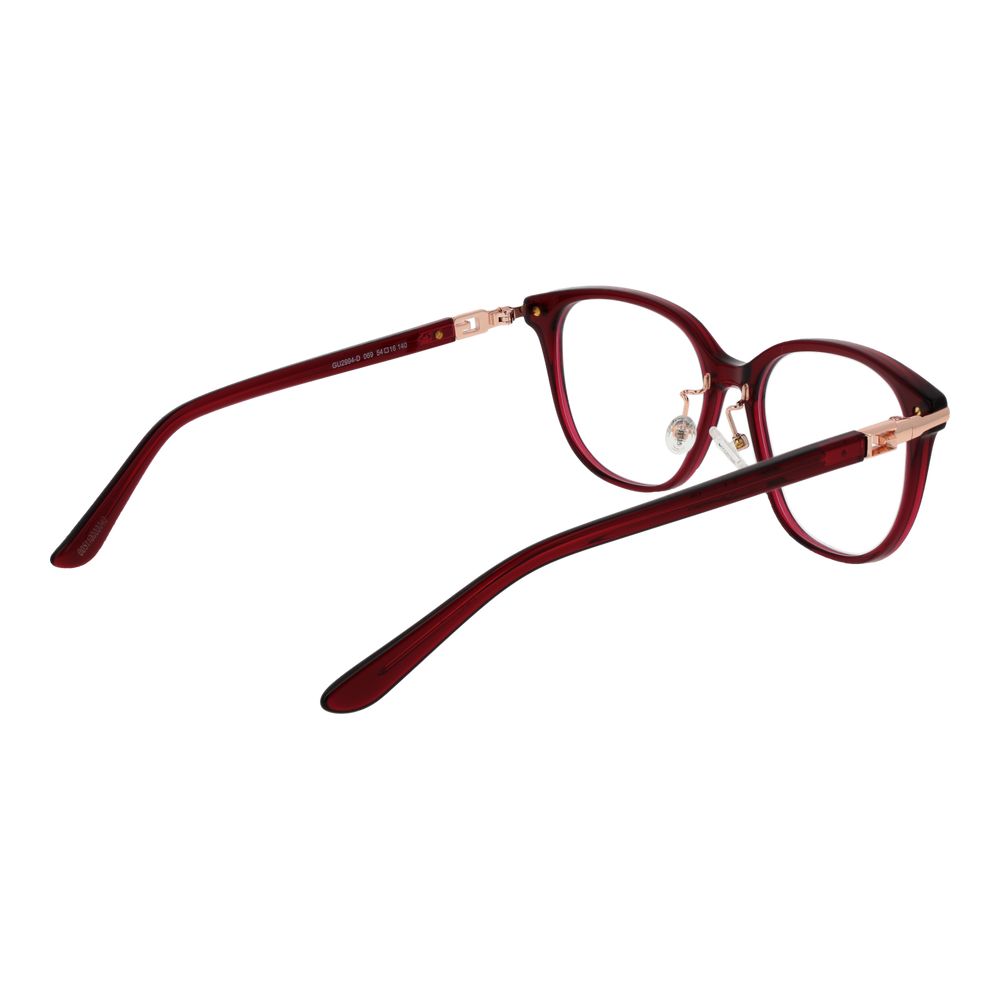 Guess Burgunderfarbene Brille aus Acetat (Rahmen)