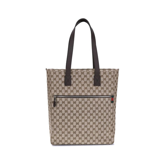Gucci Braune Polyester-Handtasche